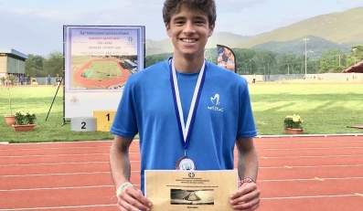 Χάλκινο μετάλλιο στο Πανελλήνιο Σχολικό Πρωτάθλημα Στίβου