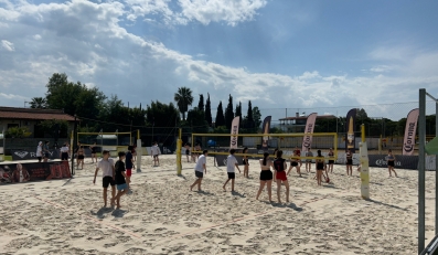 Beach Volley για τους μαθητές των ομάδων και της ακαδημίας βόλεϊ του Σχολείου μας