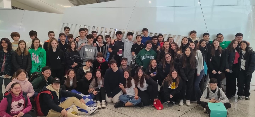 Λήξη του προγράμματος ανταλλαγής του Γυμνασίου μας με το Μαριανό Γυμνάσιο της Βαρκελώνης, Collegi Sants Les Corts