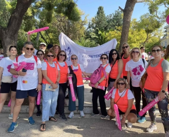 Το Σχολείο μας αρωγός στον αγώνα "Κατά του καρκίνου του μαστού"